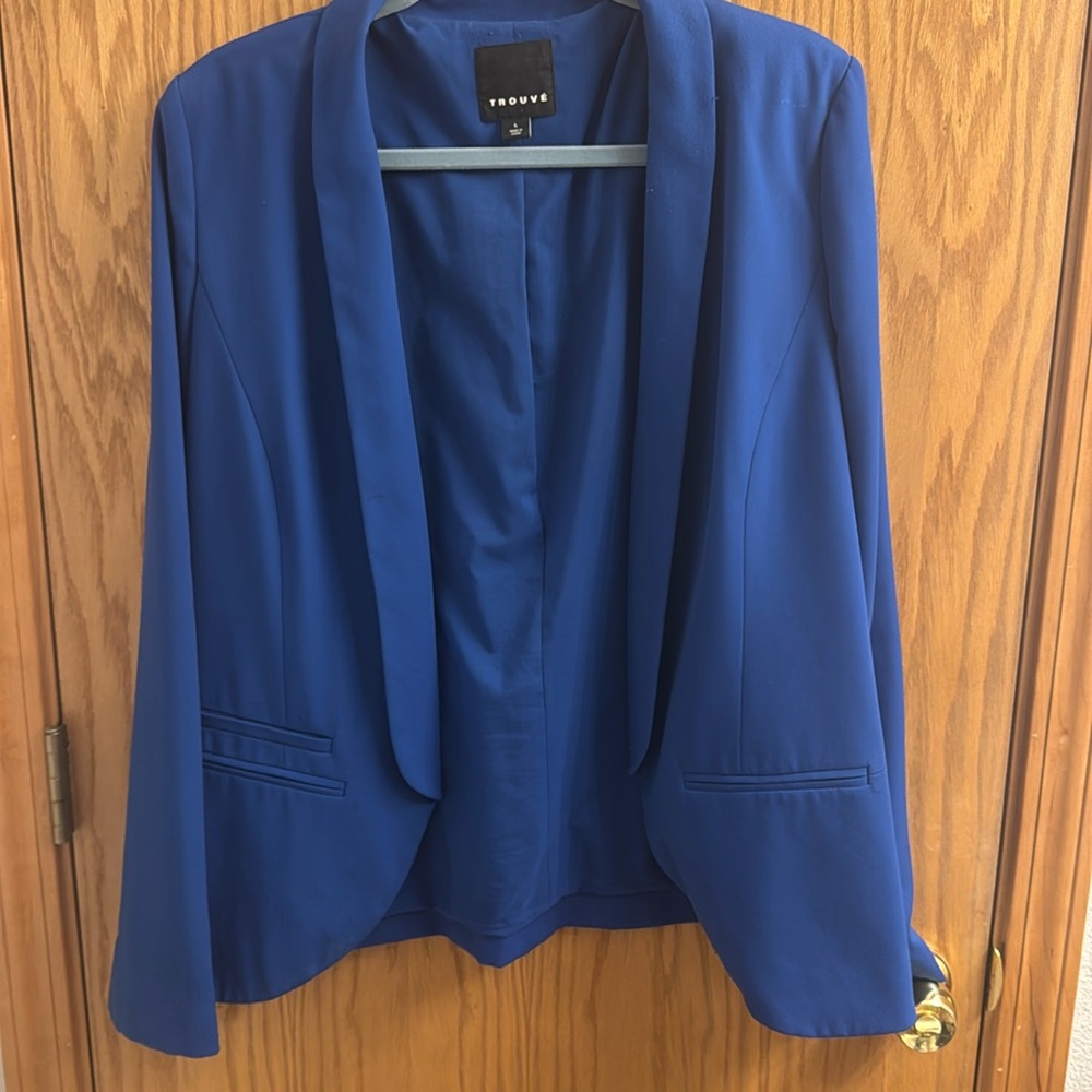 Trouvé women’s royal blue blazer size large
